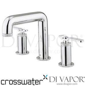 Crosswater UB135DNC_LV Union Basin 3 Hole Set Chrome with Levers Spare Parts