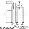 Crosswater UB422DC-LV Diagram