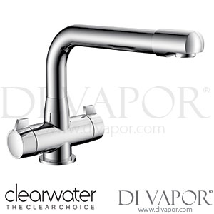 Clearwater ULTCP Ultra Twin Lever Chrome Monobloc Kitchen Mixer Tap Spare Parts