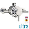 ULTRA JTY026 Minimalist Lever Dual Exposed Thermostatic Shower Valve