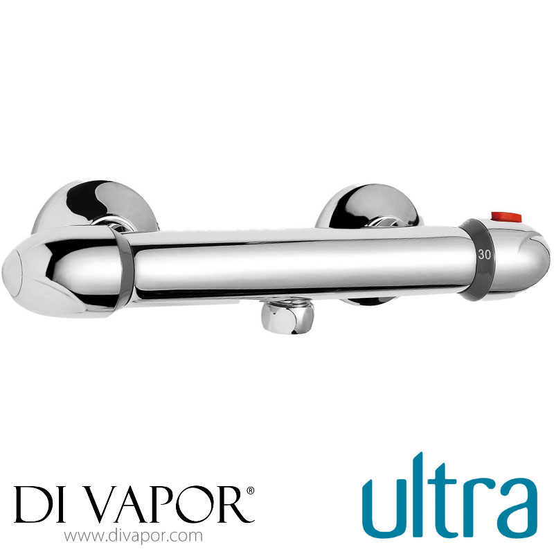 ULTRA JTY318 Thermostatic Shower Bar with Bottom Outlet
