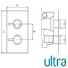 Ultra QUEV52 Shower Valve