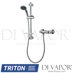 Triton UNAITHBM Aire Chrome Thermostatic Bar Mixer with Shower Kit Spare Parts