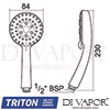 UNDETHBMDIVLE Triton Spare