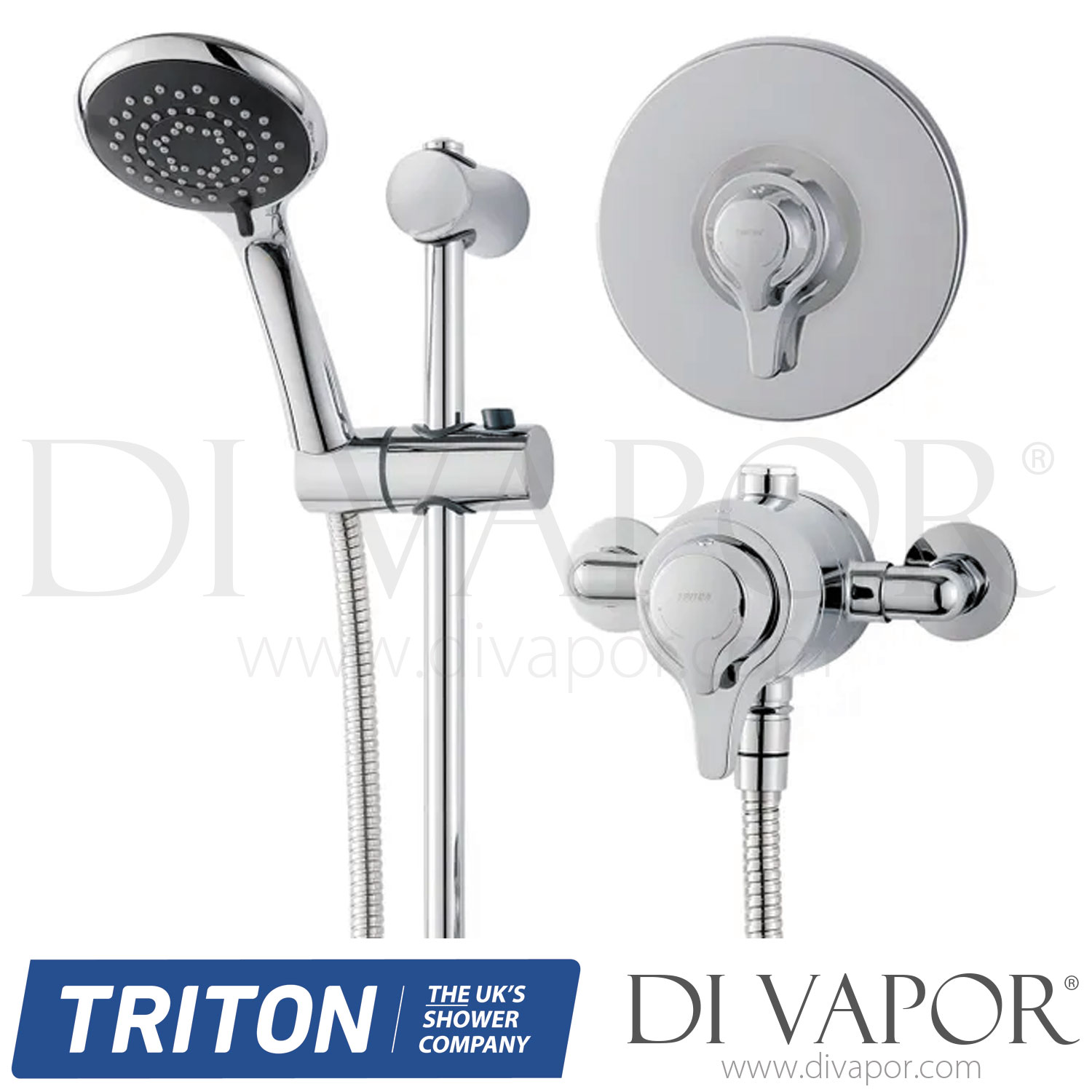 Triton UNEDTHCM Eden Concentric Mixer Shower Spare Parts