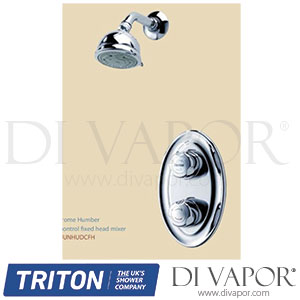 Triton UNHUDCFH Unichrome Humber Dual Control Fixed Head Mixer Spare Parts