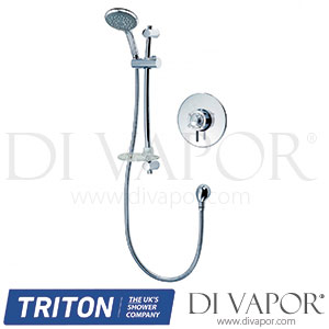 Triton UNMEBTCM Mersey Built-In Thermostatic Mixer with Shower Kit (Chrome) Spare Parts