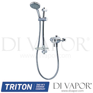 Triton UNMEEXCM Mersey Exposed Concentric Thermostatic Shower Mixer & Kit Spare Parts