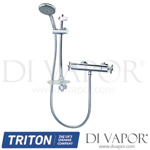 Triton UNMETHBM Mersey Thermostatic Bar Shower Mixer & Kit Spare Parts