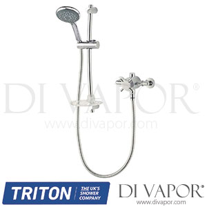 Triton UNMETHEXSM Mersey Exposed Sequential Thermostatic Shower Mixer & Kit Spare Parts