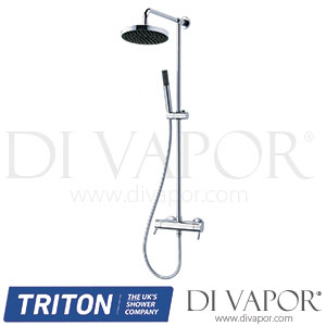 Triton UNTHTHBM Unichrome Thames Thermostatic Bar Diverter Shower and Kit Spare Parts