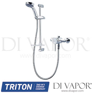 Triton UNTHTHEXSL Thames Exposed Single Lever Thermostatic Shower Mixer & Kit Spare Parts