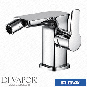 Flova URBID Urban Mono Bidet Mixer with Clicker Waste Set Spare Parts