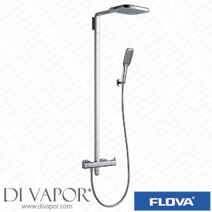 Flova URTSHVRR Urban Exposed Thermostatic Shower Column Spare Parts