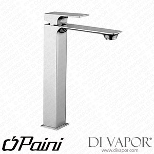 Paini V2CR211LLSR Venti Single Lever Chrome Basin Mixer Tap High Model 1