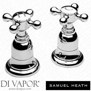 Samuel Heath V2K42X-CP Side Valves for Overflow Filler (Pair) Spare Parts