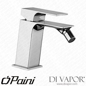 Paini V2YO304 Venti Single Lever Matt Black Bidet Mixer without Waste Spare Parts