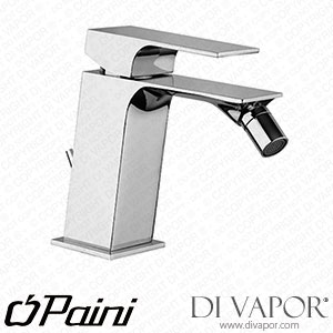 Paini V2YO306 Venti Single Lever Bidet Mixer with 1