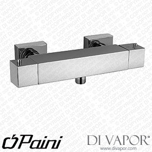 Paini V2YO511TH Venti Matt Black Thermostatic Shower Mixer Spare Parts