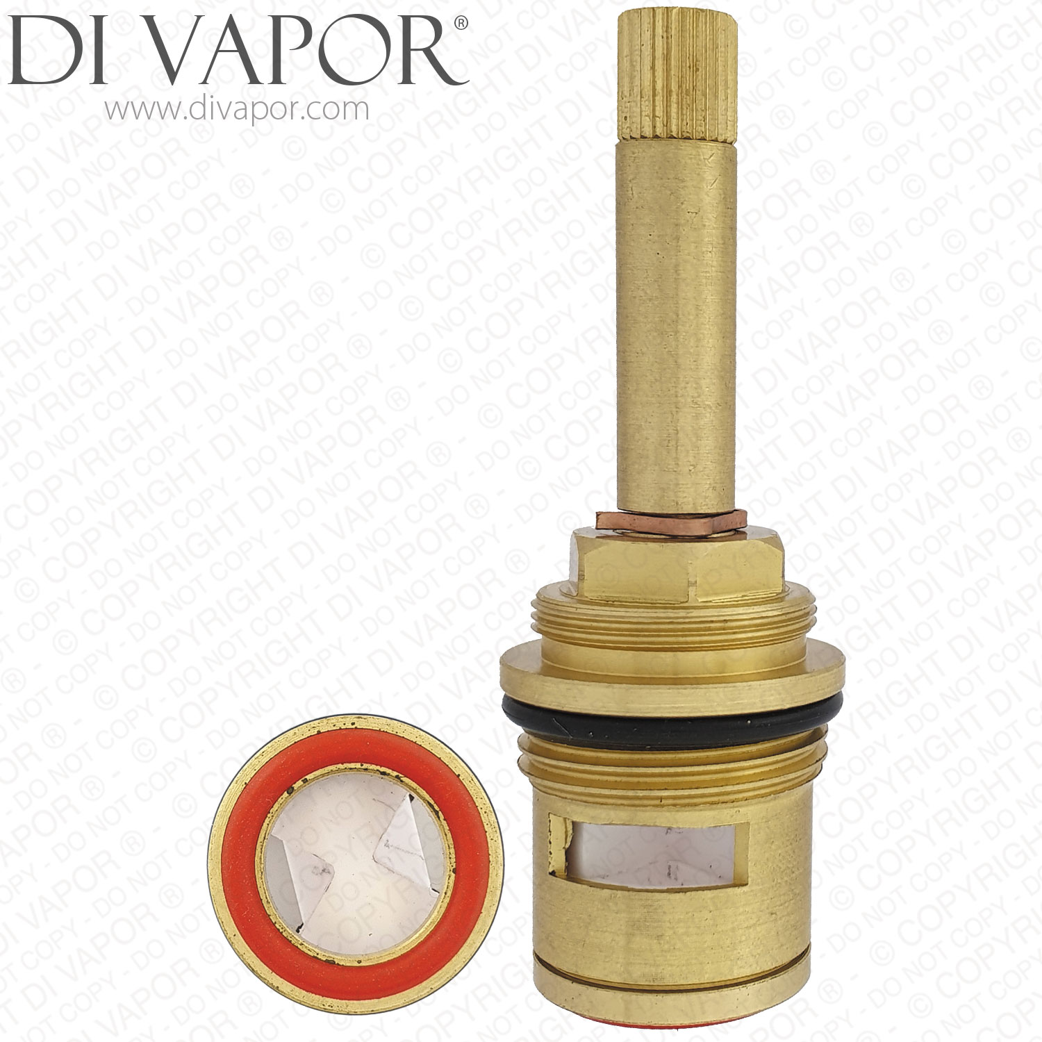 Taps.co.uk Clockwise Open Flow Cartridge V84R6 (Counterpart