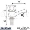 Bristan VAC 1 2 E4 C MT Spare Parts Diagram