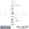 Bristan VAC 1 2 E6 C MT Spare Tech Diagram