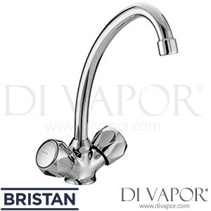 Bristan VAC SFSNK C MT Club Single Flow Deck Sink Mixer Kitchen Tap Spare Parts