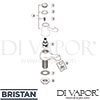 Bristan VAL 1 2 E4 C CD GEN1 Spare Tech Diagram