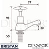 Bristan VAX 1 2 E6 C Spare Diagram
