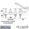 Bristan VAX BSM E6 C Mixer Spare Diagram