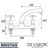 Bristan VAX DSM C Mixer Spare Diagram
