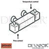 Premier ABS Square Valve Bottom outlet Shower Spares