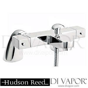 Ultra Deck Mounted Square Thermostatic Bath/Shower Mixer Valve - Bottom Outlet (Chrome) - VBS005 / SX315 Spare Parts