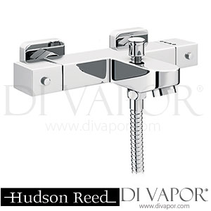 Ultra Wall Mounted Square Thermostatic Bath/Shower Mixer Valve - Bottom Outlet (Chrome) - VBS005 Spare Parts