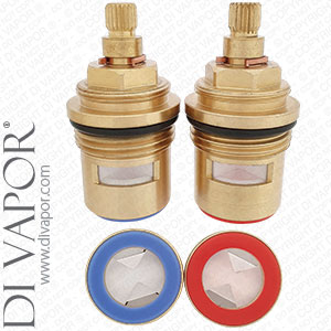 Flow Cartridge Pair for Victorian Plumbing, Neo Minimalist Bath Shower Mixer with Shower Kit