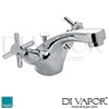 VADO Vecta Basin Tap Mixer Deck Mounted Pop-up Waste Spare Parts