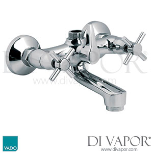 VADO VEC-121/CD-C/P Vecta Exposed Bath Shower Mixer Wall Mounted Spare Parts