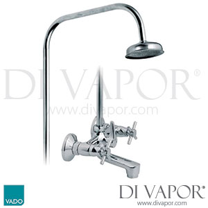 VADO VEC-121/R/CD-C/P Vecta Exposed Bath Shower Mixer Spare Parts