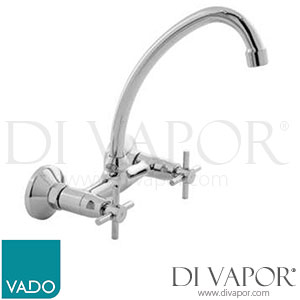 VADO VEC-154G-C/P Vecta 2 Hole Sink Mixer Spare Parts