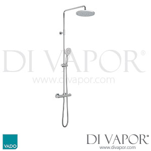 VADO VEL-149RRK-RO-CP Adjustable Velo Round thermostatic Shower Valve with integrated Diverter Spare Parts