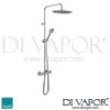 VADO Velo Aquablade Round Shower Valve Spare Parts