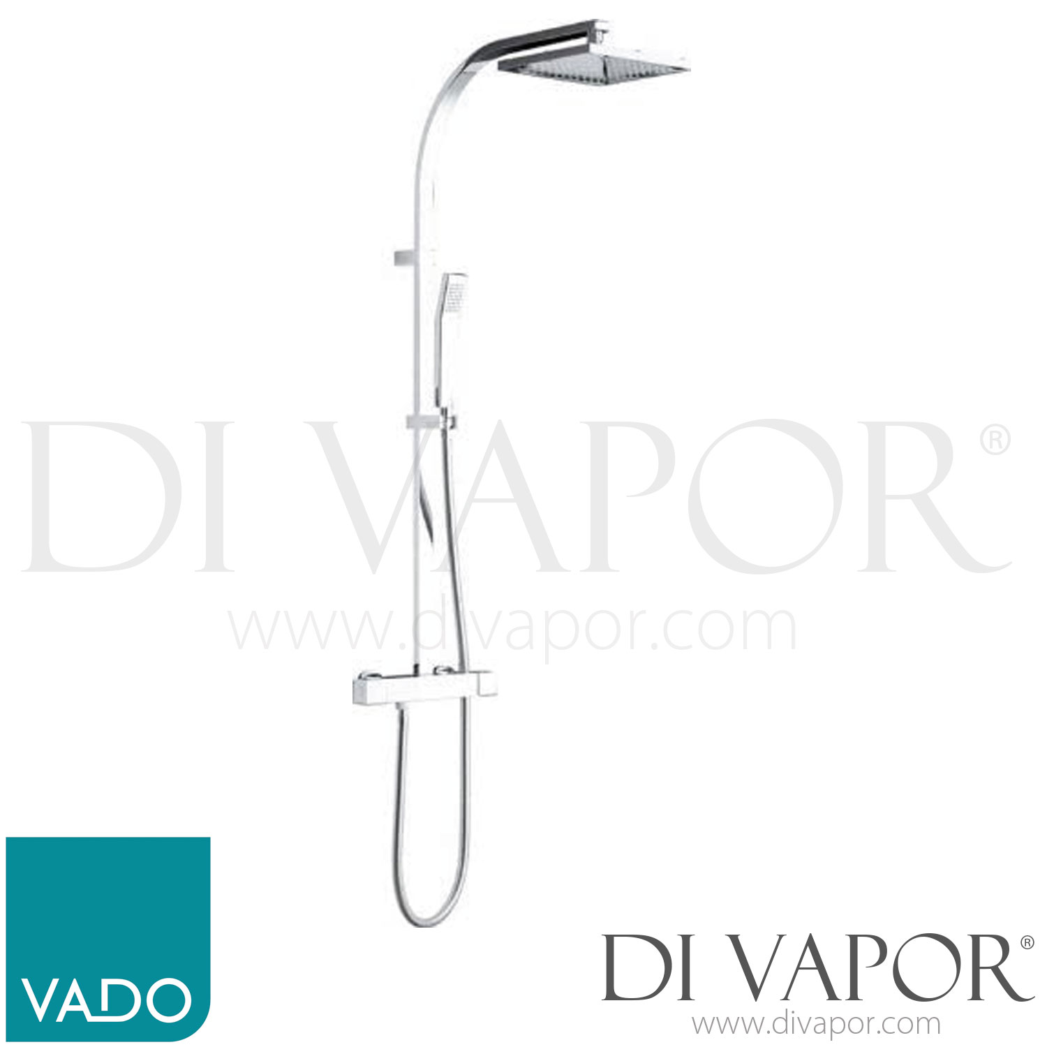VADO VEL149/RRKSQ/DIVC/P Velo Thermostatic Bar Shower Valve Spare Parts