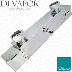 Vado VEL-149SQ-CP Shower Bar Valve to Suit VEL-149RRK-SQ-CP