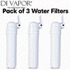 Verana Carbon Pure Water Filter for 3-in-1 Taps 3 Pack Compatible Replacement