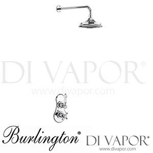 Burlington VF1S-V16 | VF1S+V16 Severn Thermostatic Single Outlet Concealed Shower Valve Spare Parts