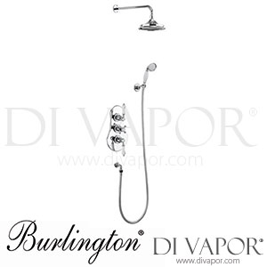 Burlington VF3S MED_V17 Severn Thermostatic Two Outlet Concealed Shower Valve Spare Parts