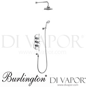 Burlington VF3S-V16 | VF3S+V16 Severn Thermostatic Two Outlet Concealed Shower Valve Spare Parts