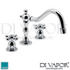 VADO Victoriana 3 Hole Basin Tap Mixer Spare Parts