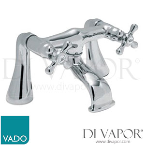 VADO VIC-137 Victoriana 2 Hole Bath Filler Spare Parts