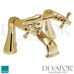 VADO VIC-137/CD-A/G Victoriana 2 Hole Bath Filler Pillar Mounted Spare Parts